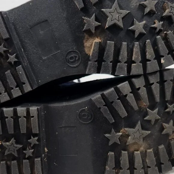 SO Women’s Green Plaid Boots Size 6 - Picture 3 of 5